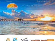 Tablet Screenshot of paradisecoasttitle.com